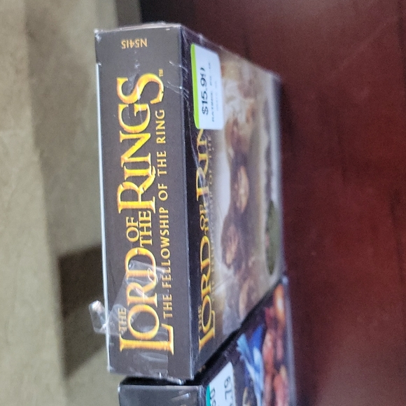 Vintage Sealed VHS tapes Harry Potter & Lord of The Rings Watermarked bundle - Picture 2 of 8